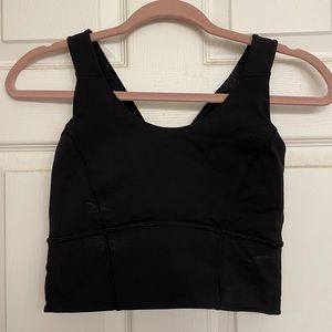 Lululemon Beat the Heat longline sports bra size 6